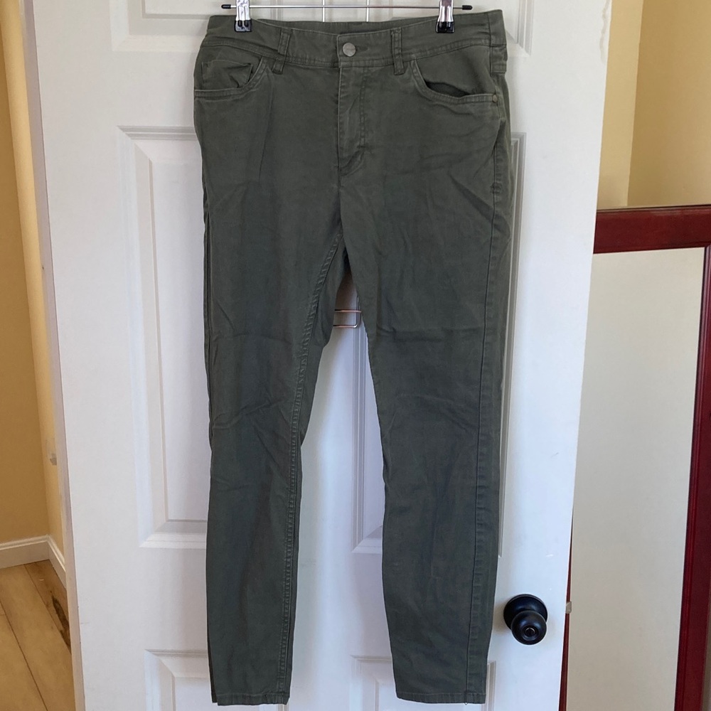 Toad&Co Earthworks Women's Dark Green/olive ankle Pants